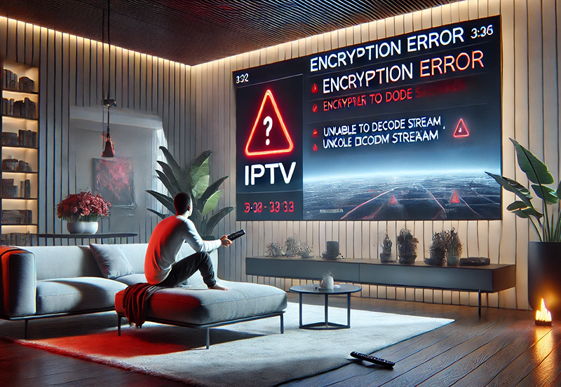 Common IPTV Encryption Errors and How to Fix Them